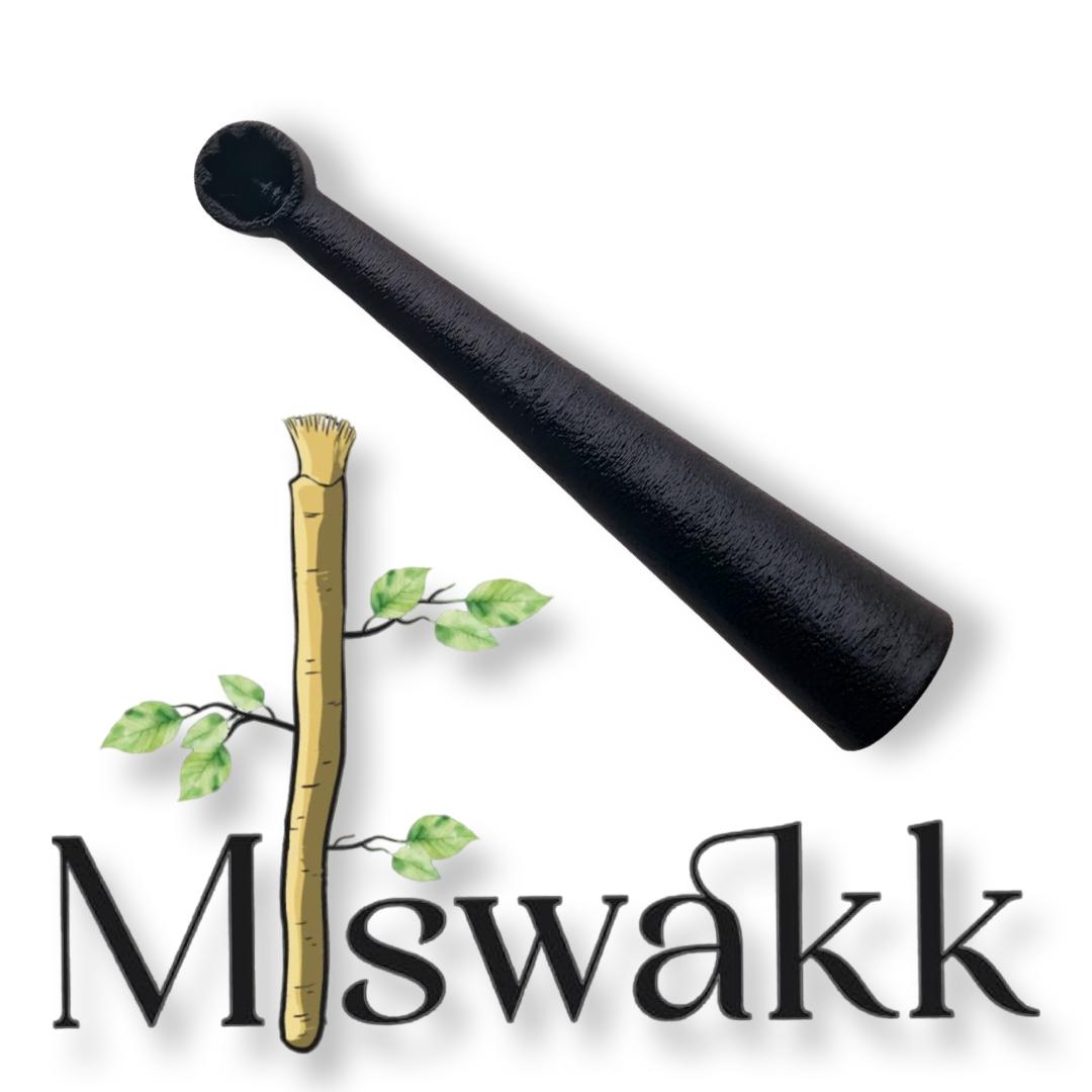 Miswakk toothbrush handle black