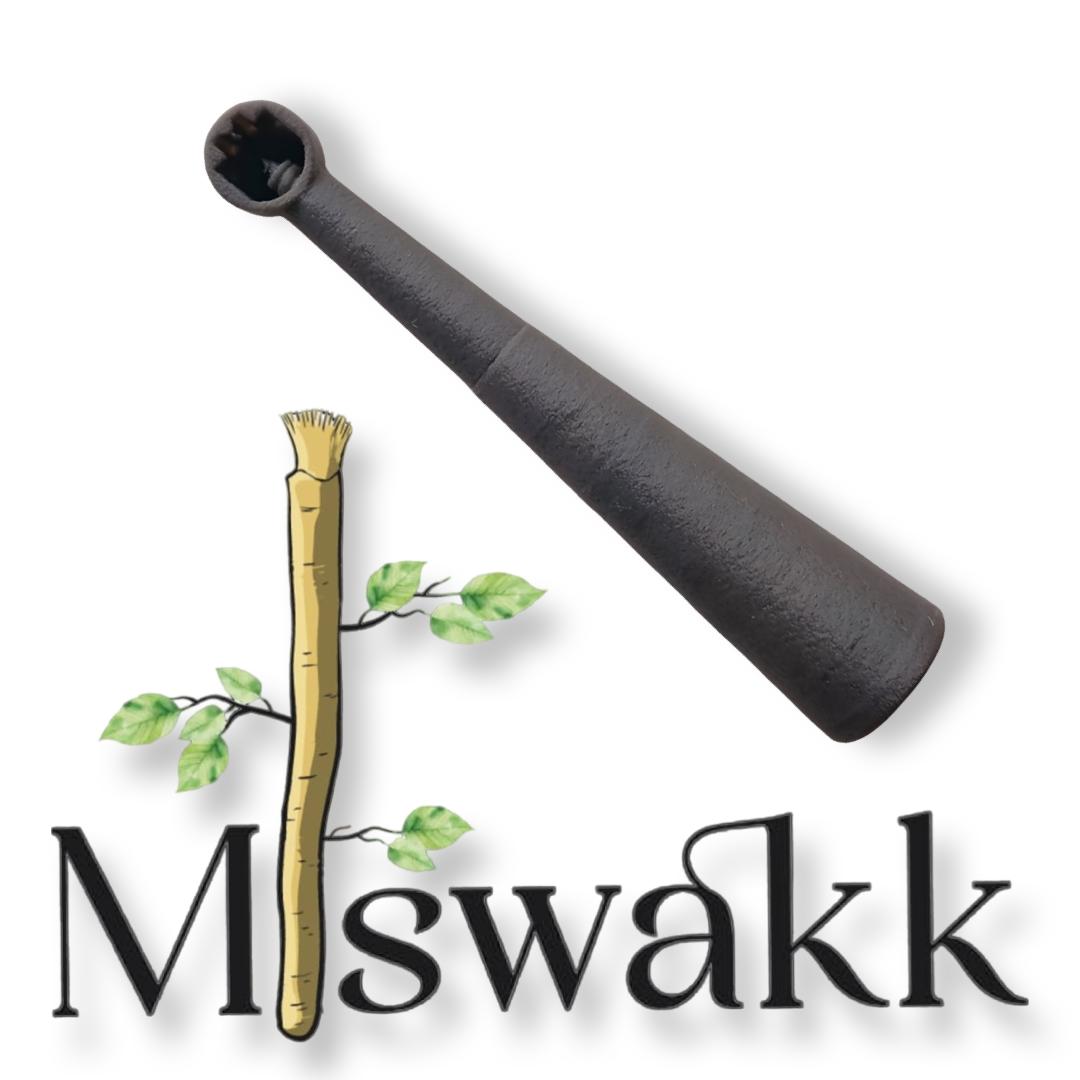 Miswakk toothbrush handle grey