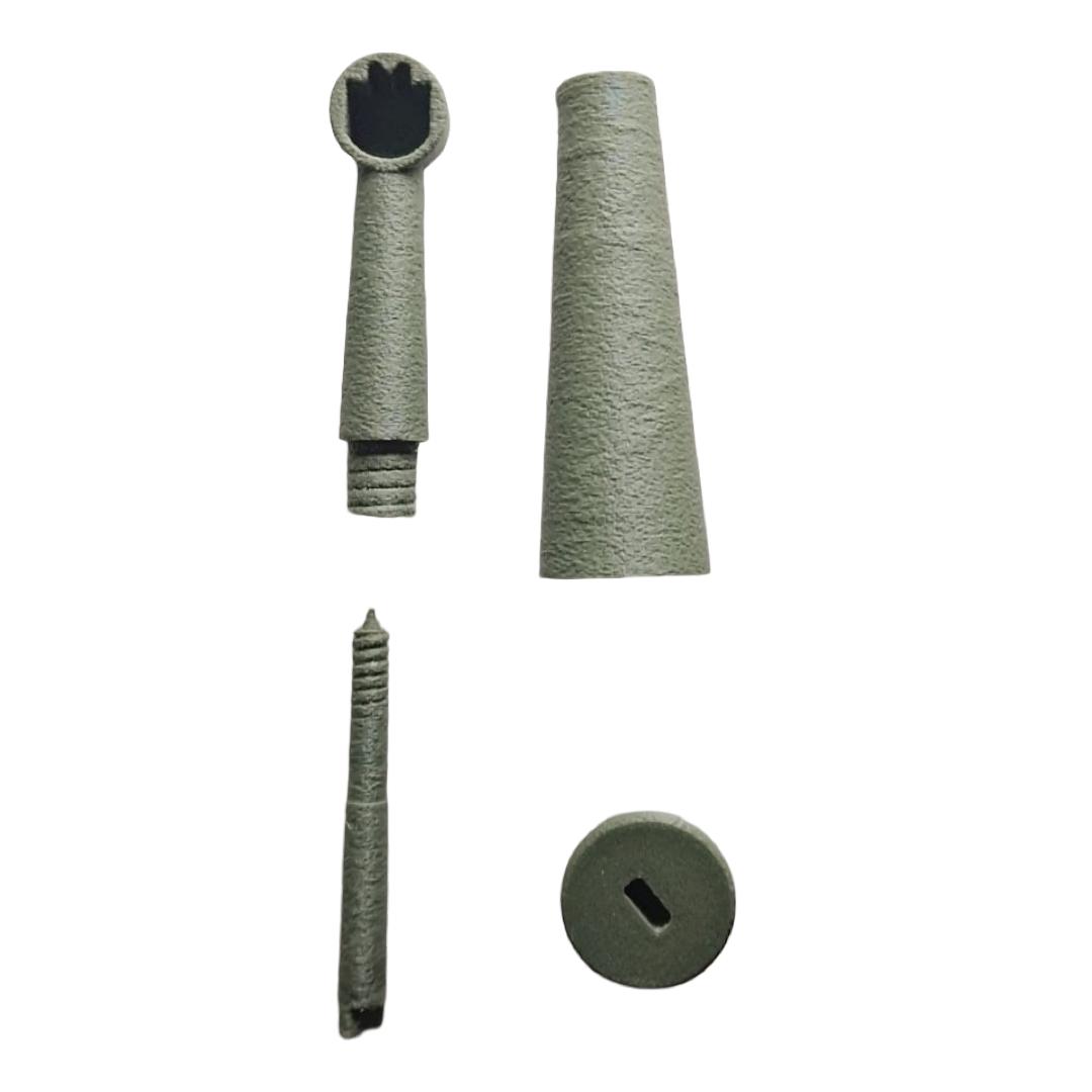 Miswakk toothbrush handle olive green