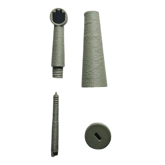 Miswakk toothbrush handle olive green