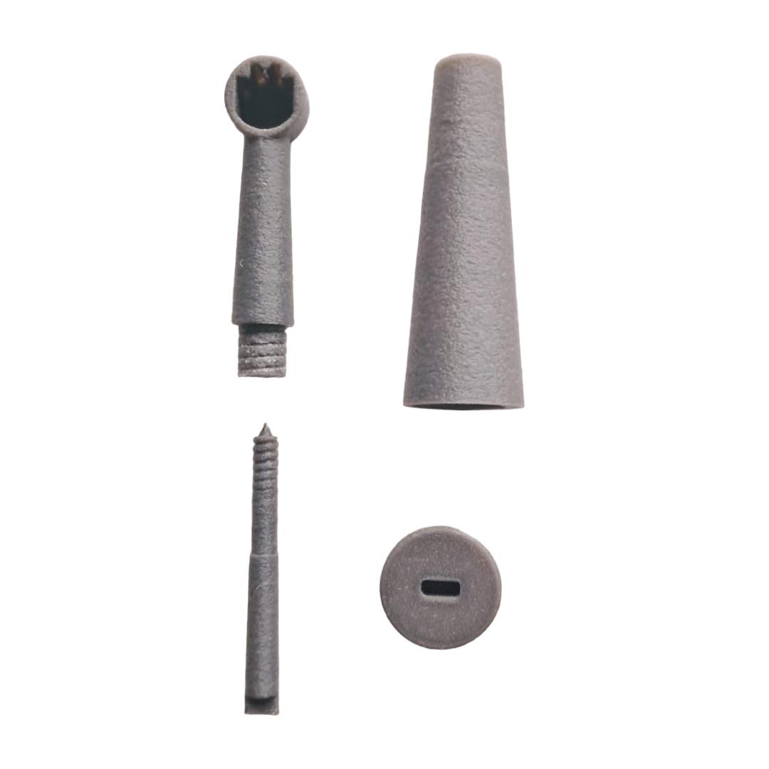 Miswakk toothbrush handle grey