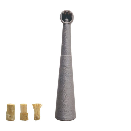 Miswakk toothbrush handle grey