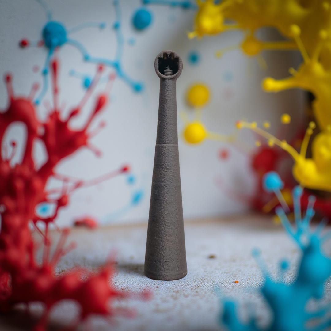 Miswakk toothbrush handle grey