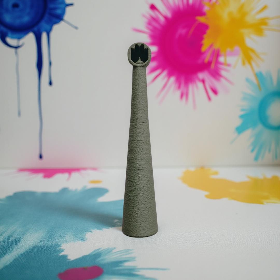 Miswakk toothbrush handle olive green